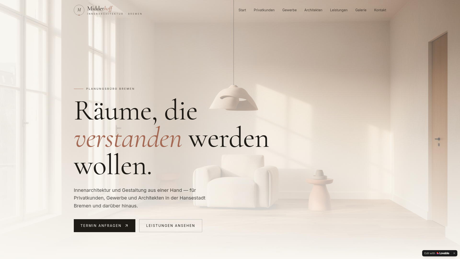 Vorschau Midderhoff Innenarchitektur